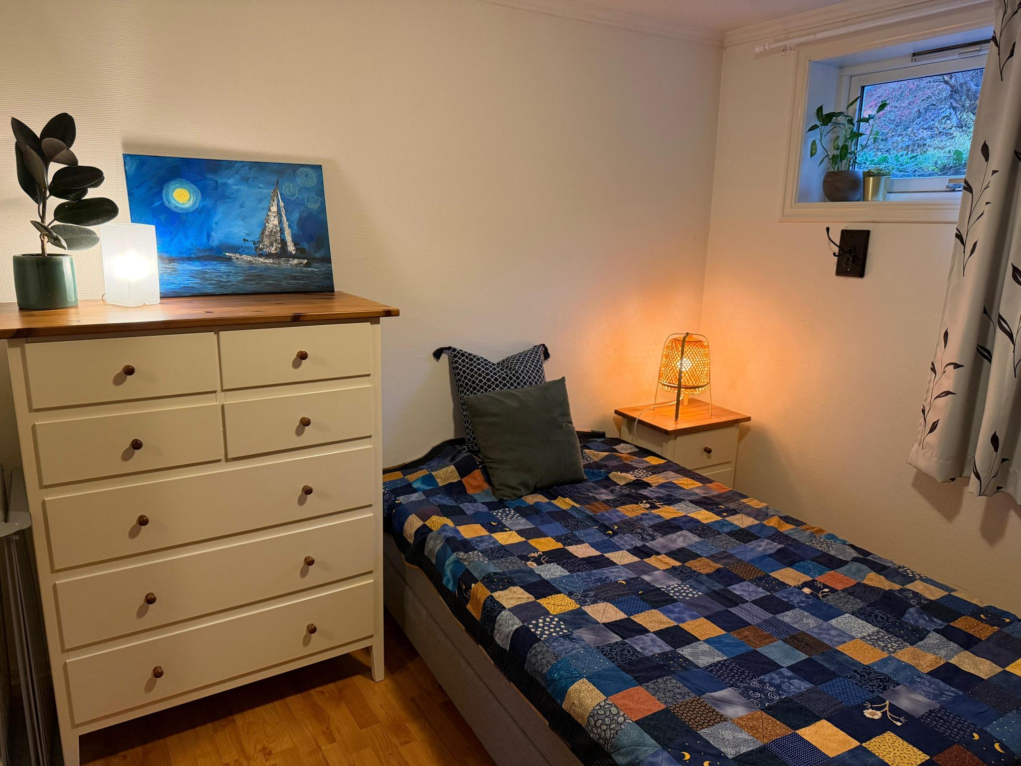 Hovedsoverom, plass til dobbeltseng